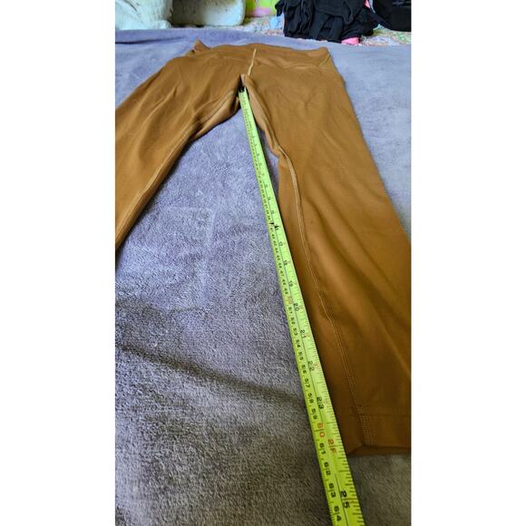 Lululemon InStill High-Rise Tight 25" Copper Brown Women's size 12 Yoga Active - Picture 5 of 8